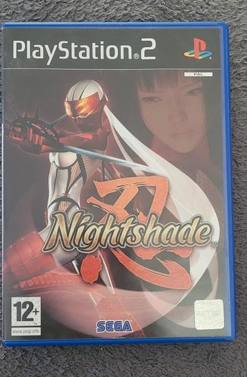 Nightshade PS2 PAL zonder handleiding beschikbaar voor biedingen