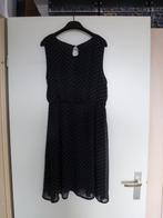 ZOMER polka dot jurk 44 -GRATIS zend, Kleding | Dames, Jurken, Verzenden, Zwart, Maat 42/44 (L), Zo goed als nieuw