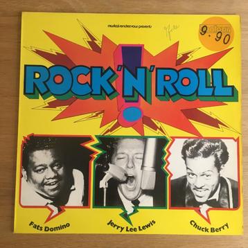 Rock N Roll - Jerry Lee Lewis Fats Domino Chuck Berry LP   beschikbaar voor biedingen