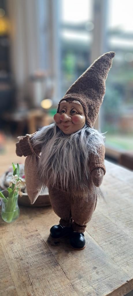 Kabouter dwerg trol fantasie mannetje tonte, Verzamelen, Poppetjes en Figuurtjes, Nieuw, Ophalen of Verzenden