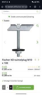 Tuimelanker m8 x 100 tuimel anker, Doe-het-zelf en Verbouw, IJzerwaren en Bevestigingsmiddelen, Ophalen of Verzenden, Nieuw, 50 tot 100 mm