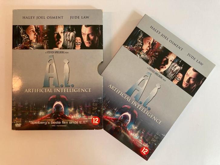 A.I. (Artificial Intelligence), 2001/ 2x DVD / Digipak Ed., Cd's en Dvd's, Dvd's | Science Fiction en Fantasy, Zo goed als nieuw