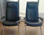 Te koop zgan Stressless you lederen stoelen met voetenbank, Ophalen, Twee, Leer, Zo goed als nieuw