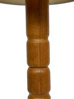 Vintage pinewood grenen tafellamp gedraaid jaren 70 design, Vintage, Gebruikt, Vintage, Ophalen of Verzenden