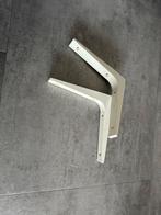 Witte plankdragers - set van 2, Huis en Inrichting, Woonaccessoires | Wandplanken en Boekenplanken, Ophalen, Gebruikt