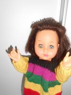 Pop met donker halflang haar, Ophalen of Verzenden, Zo goed als nieuw, Babypop