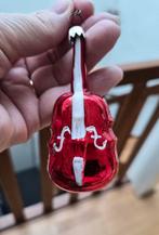 Vintage Kerstboom Hanger Viool Glas (1980), Antiek en Kunst, Ophalen of Verzenden
