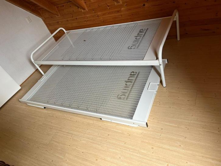 Auping bedden 2 x 1 persoons Auping bed 90 x 200 Auping 2p, Huis en Inrichting, Slaapkamer | Beddengoed, Gebruikt, Dekbedovertrek