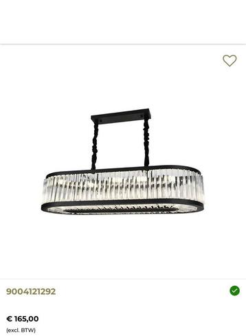 Prachtige Kristallen Hanglamp nieuw, showroom uitverkoop! beschikbaar voor biedingen