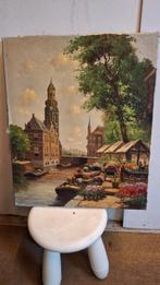 Schilderij zonder lijst 50 x 60 cm, Antiek en Kunst, Ophalen