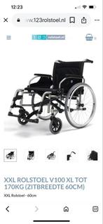 Te koop rolstoel xxl, Ophalen of Verzenden, Zo goed als nieuw, Duwrolstoel