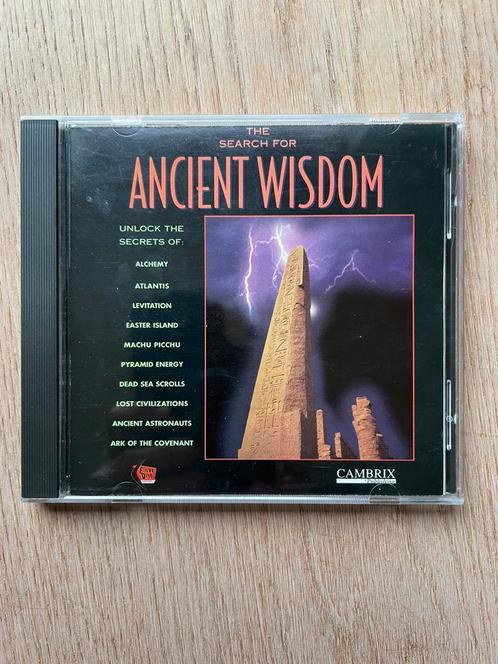Cd-rom The search for Ancient Wisdom, Spelcomputers en Games, Games | Pc, Zo goed als nieuw, 1 speler, Ophalen of Verzenden