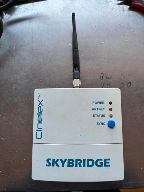 Cinelex Skybridge Artnet node / CRMX receiver, Muziek en Instrumenten, Licht en Laser, Gebruikt, Licht, Ophalen of Verzenden