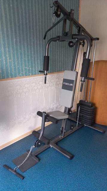 Focus Fitness krachtstation – goede staat – compleet! beschikbaar voor biedingen