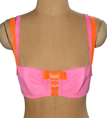 Nieuwe Chantal Thomass bh, buttons, roze/oranje, Mt. 75 C beschikbaar voor biedingen