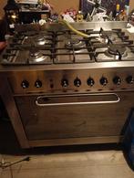 Grote vrijstaande gasfornuis met oven, Witgoed en Apparatuur, Ophalen, Gebruikt, 60 cm of meer, Energieklasse A of zuiniger