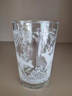 Prachtig gegraveerd glas, Ophalen of Verzenden