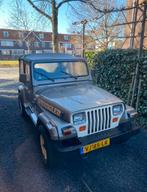 Jeep Wrangler Sahara Softtop Comm 4WD 1990, Origineel Nederlands, Te koop, Benzine, 2464 cc