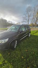 Vollkswagen Tiguan 1.4 TSI Bluemotion Rline/Pano/Leer, Auto's, Volkswagen, Voorwielaandrijving, 15 km/l, Beige, 4 cilinders