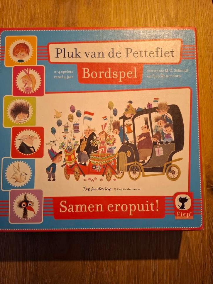 Pluk van de Petteflet Bordspel - Kleuters, Hobby en Vrije tijd, Gezelschapsspellen | Bordspellen, Ophalen of Verzenden
