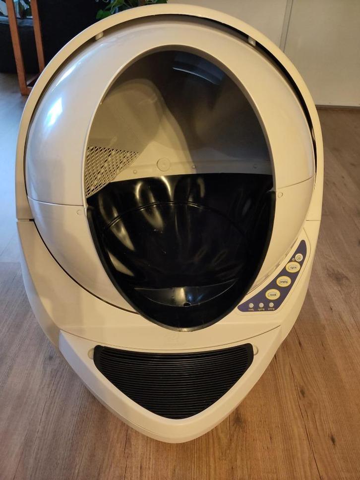 zelfreinigende kattenbak, Dieren en Toebehoren, Kattenbakken, Zo goed als nieuw, Zelfreinigend, Ophalen