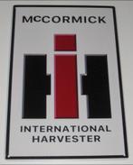 McCORMICK TRACTOR : Metalen Bord Logo McCORMICK, Verzenden, Nieuw, Reclamebord