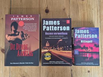 3 thrillers van James Patterson beschikbaar voor biedingen