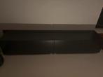 Zwarte TV meubel, Huis en Inrichting, Woonaccessoires | Wandplanken en Boekenplanken, Ophalen, Zo goed als nieuw