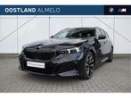 BMW 5 Serie Touring 550e xDrive M Sport Automaat / Panoramad, Automaat, Zwart, Hybride Elektrisch/Benzine, 313 pk