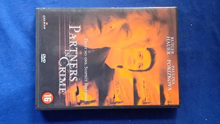 Partners in Crime "Rutger Hauer", Cd's en Dvd's, Dvd's | Thrillers en Misdaad, Zo goed als nieuw, Detective en Krimi, Vanaf 16 jaar