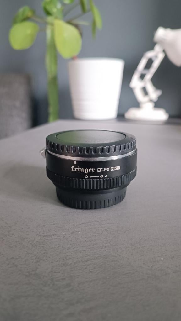 Fringer EF-FX Pro II Smart Adapter (EF naar Fuji x adapter), Ophalen of Verzenden, Zo goed als nieuw, Toebehoren