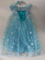 Frozen prinsessenblauw jurkje carnaval, Ophalen of Verzenden, Nieuw, 134 t/m 140, Meisje
