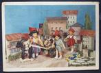 Oude poppenkaart 1959, Ophalen, 1940 tot 1960