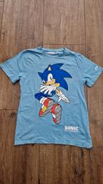 Sonic shirt blauw maat 158, Ophalen of Verzenden, Zo goed als nieuw, Jongen, Shirt of Longsleeve