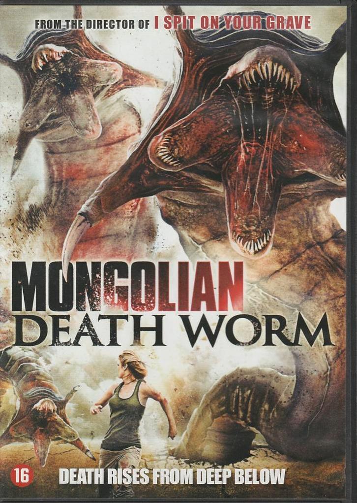 Mongolian Death Worm (2010) NL DVD - Monsterfilm!, Cd's en Dvd's, Dvd's | Horror, Zo goed als nieuw, Monsters, Vanaf 16 jaar, Ophalen of Verzenden