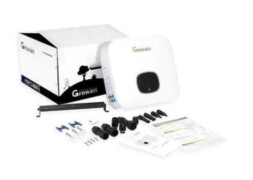 Nieuwe Growatt MIN 3000TL-XH hybride omvormer, Doe-het-zelf en Verbouw, Zonnepanelen en Toebehoren, Nieuw, Overige typen, 200 wattpiek of meer