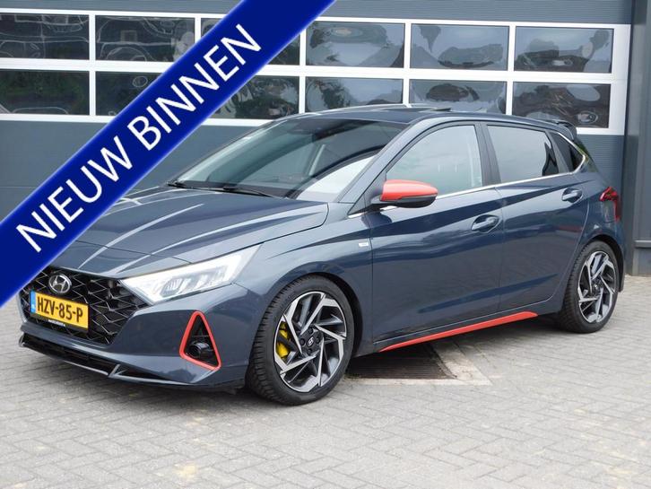 Hyundai i20 1.0 T-GDI Premium N-line Hybrid 48V | Bomvolle a, Auto's, Hyundai, Te koop, i20, ABS, Achteruitrijcamera, Adaptive Cruise Control