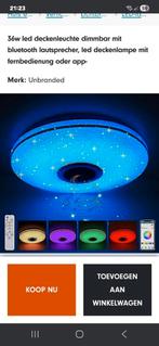 Zgan plafondlamp met bleutooth radio, Huis en Inrichting, Lampen | Plafondlampen, Ophalen, Zo goed als nieuw