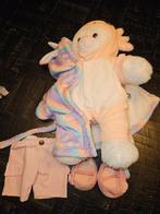 Schattige Build-A-Bear Eenhoorn met Kleding, Ophalen of Verzenden, Zo goed als nieuw, Overige typen