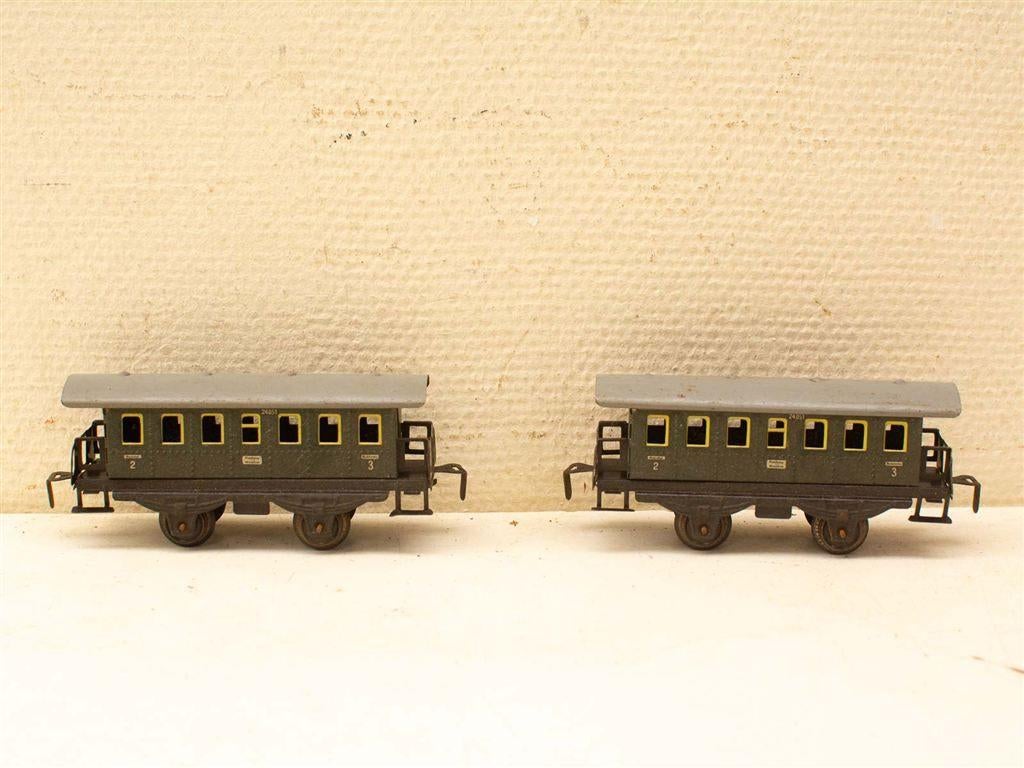 treintjes met rails 35569, Hobby en Vrije tijd, Wisselstroom, Gebruikt, Wagon, Ophalen of Verzenden