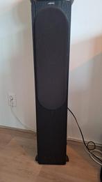 Jamo S 426    2 stuks vloerspeakers 140 watt  zwart, Ophalen, Front, Rear of Stereo speakers, Jamo