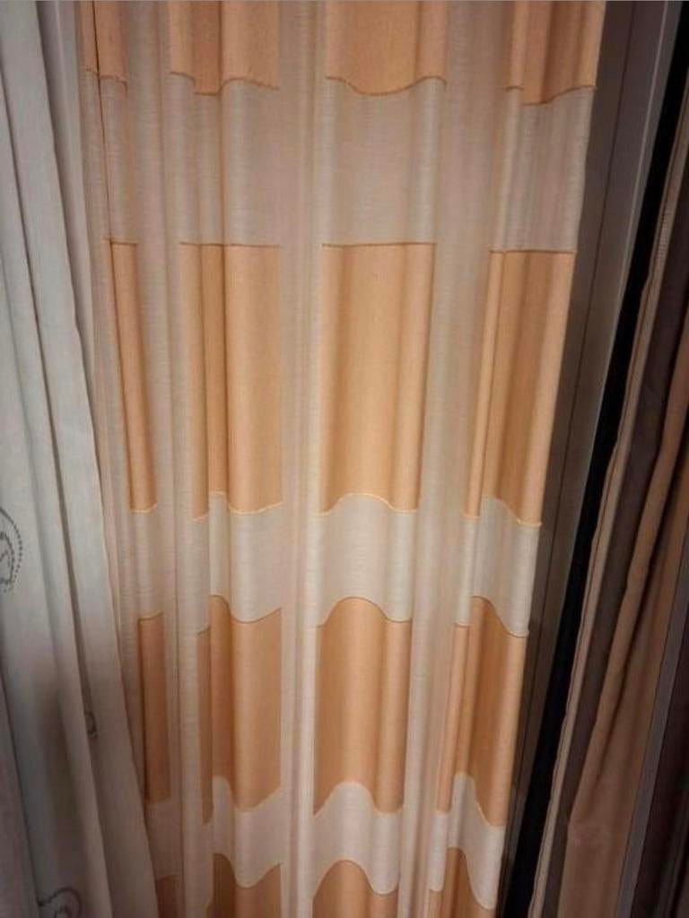 Kamerhoge vitrage inbetween vintage stijl nu €5,-pm!, Huis en Inrichting, Stoffering | Gordijnen en Lamellen, Ophalen of Verzenden