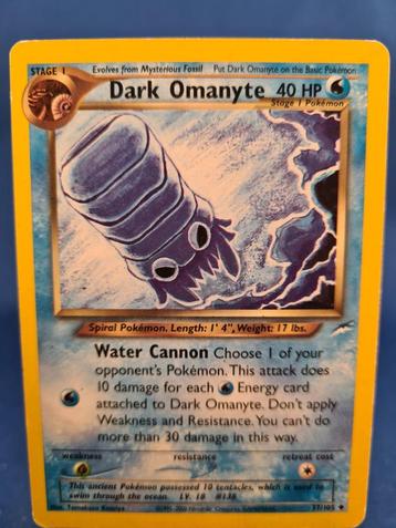 Dark Omanyte 37/105 - Neo Destiny beschikbaar voor biedingen