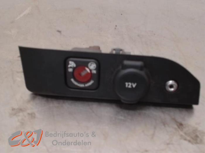 Airbag schakelaar van een Peugeot Expert, Auto-onderdelen, Elektronica en Kabels, Peugeot, Gebruikt, 3 maanden garantie, Ophalen of Verzenden
