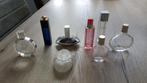 8 Lege Flesjes Parfum/Eau de Toilette GUCCI, CHANEL etc., Verzamelen, Parfumfles, Gebruikt, Ophalen of Verzenden