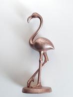 Prachtig Flamingo Beeldje in roségouden kleur, Verzamelen, Beelden en Beeldjes, Ophalen of Verzenden, Zo goed als nieuw, Dier