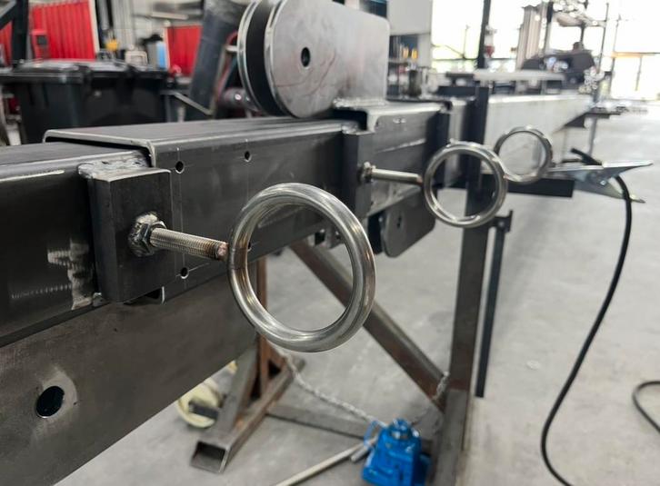 4x6 Degelijke kokermast, Telecommunicatie, Antennes en Masten, Antenne, Ophalen of Verzenden