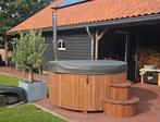 Hottub Deluxe Ø200 cm Luxe hottub!, Tuin en Terras, Bubbelbaden en Hottubs, Verzenden, Zo goed als nieuw, Afdekzeil, Vast