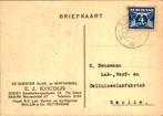 Rotterdam - Koudijs - Glashandel - 1937, Ophalen of Verzenden, 1920 tot 1940, Gelopen, Zuid-Holland