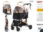 Nieuwe Hondenbuggy 3-in-1 opvouwbare dierenwagen, Ophalen of Verzenden, Nieuw